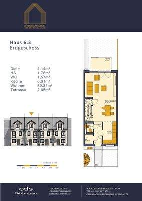 Grundrisse Wohnfläche Lageplan250205_Haus6.3Teil1