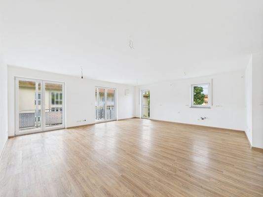 Kochen/Essen/Wohnen/Zugang Balkon