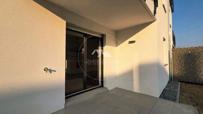 Zugang zum Garten und Terrasse