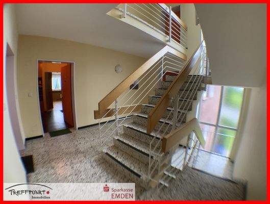 Gepflegtes Treppenhaus