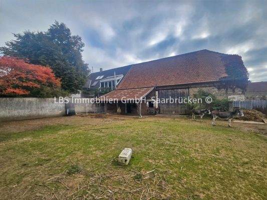 Hinteransicht Scheune