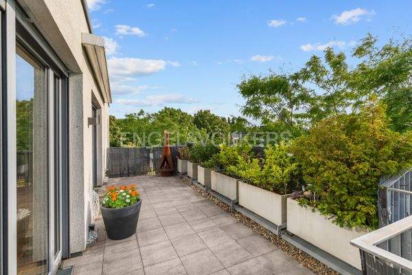 Süd/West-Dachterrasse