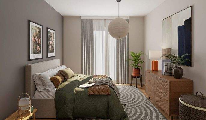 Erholen Sie sich in Ihrem komfortablen Schlafzimme