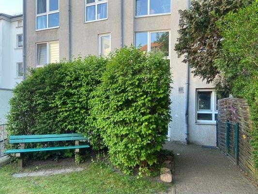 Gepflegte Grünanlage