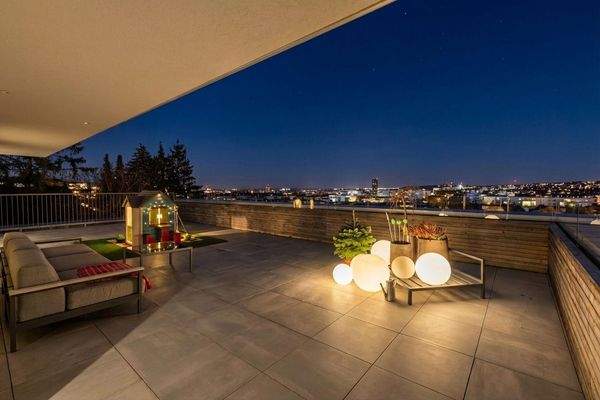 Aussicht Dachterasse