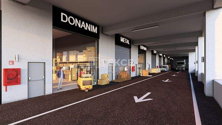 Shops in a Comprehensive Project in Başakşehir İstanbul