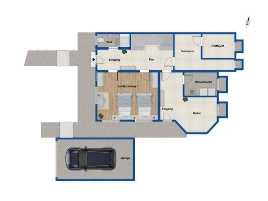 Grundriss Untergeschoss