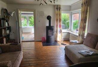 Wohnzimmer zur Veranda