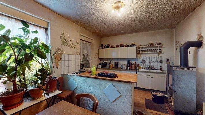 Küche im Erdgeschoss