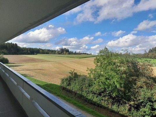 Sicht hinter dem Haus