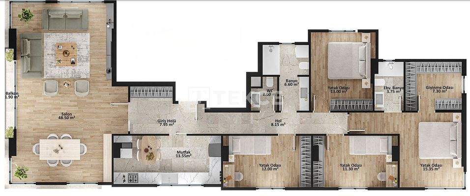 Flats for Sale Near Caddebostan Beach in Kadıköy İstanbul