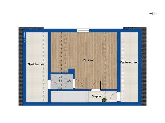 Grundriss Dachgeschoss