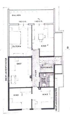 Grundriss Obergeschoss 