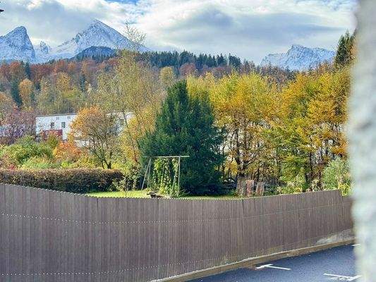 Blick vom Parkplatz aus