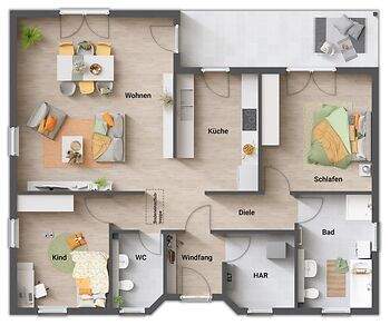 Grundriss-Winkelbungalow-Bungalow-108-Erdgeschoss-Gaeste-WC