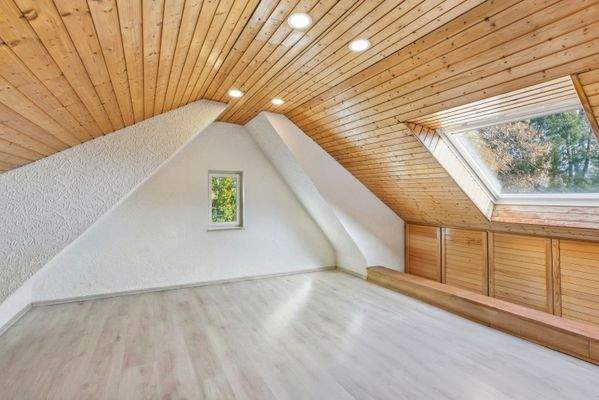 Ausgebautes Dachgeschoss
