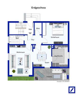Grundriss Erdgeschoss