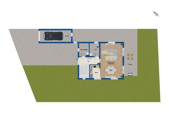 Grundriss Erdgeschoss