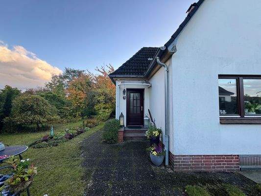 Im freistehenden Einfamilienhaus