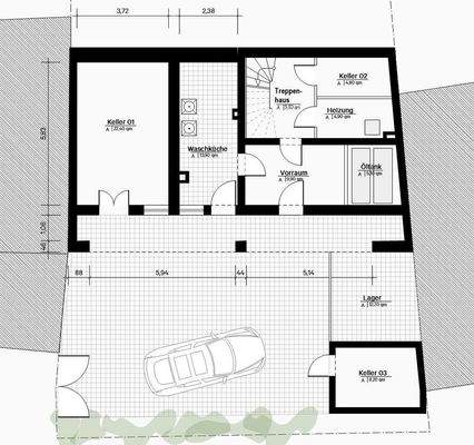Grundriss Keller