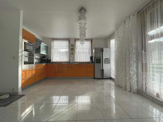 Ansicht von der Küche 