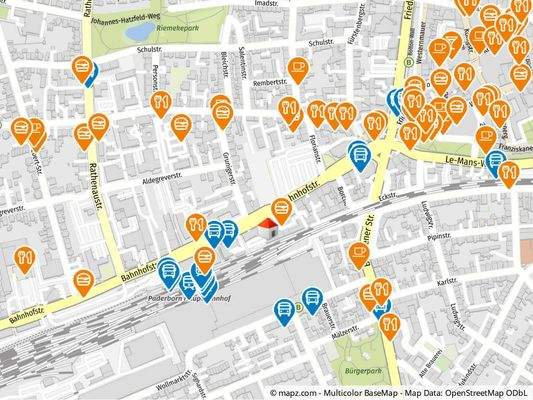 Geolyzer Kartenausschnitt