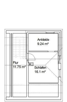 Grundriss Dachgeschoß