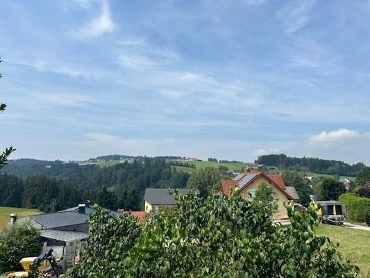 Ausblick Balkon