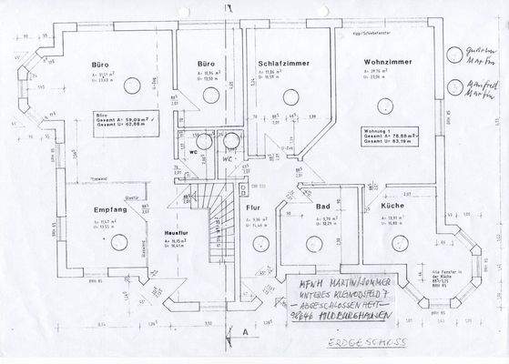 Grundriss Erdgeschoss
