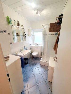 Modernes Dusch - Tageslichtbad