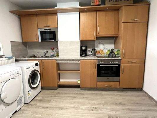 Küche im Gewerbeteil