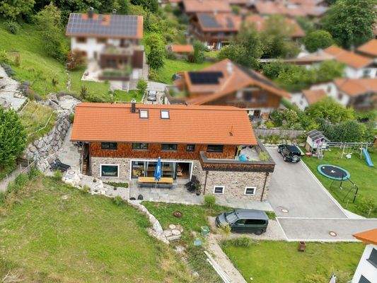 Blick auf die Terrasse