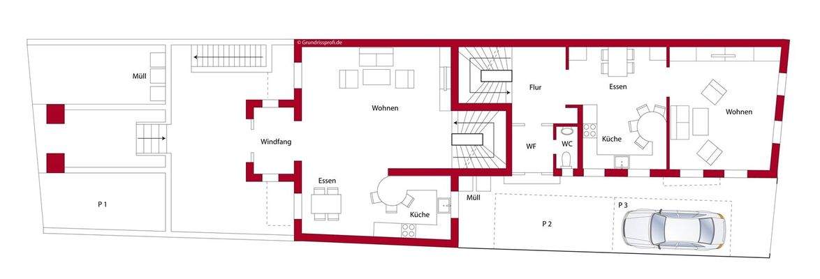 Grundriss Erdgeschoss