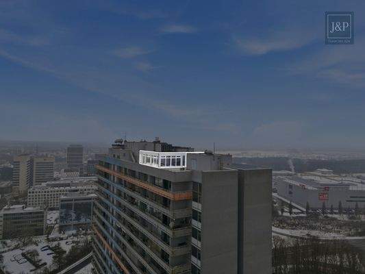 Penthouse im Gebäude