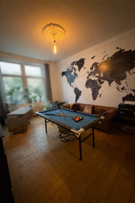 Billard Zimmer ( Verlängerung zum Wohnzimmer)