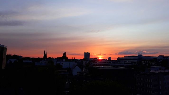 Sonne bis in die späten Abendstunden