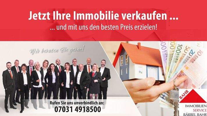 Jetzt Ihre Immobilieverkaufen