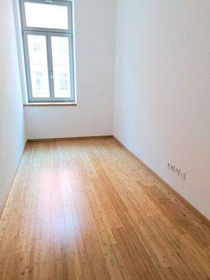 Zimmer mit Fußbodenheizung