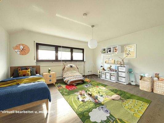 Kind, virtuell bearbeitet