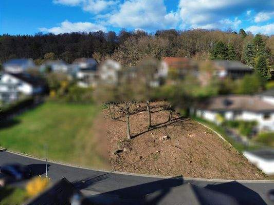 Ansicht aus der Luft frontal