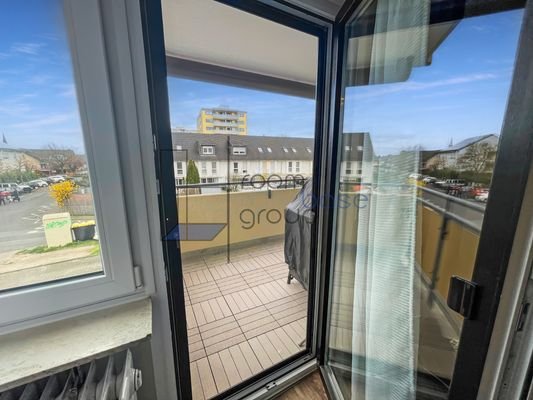Ausgang Balkon