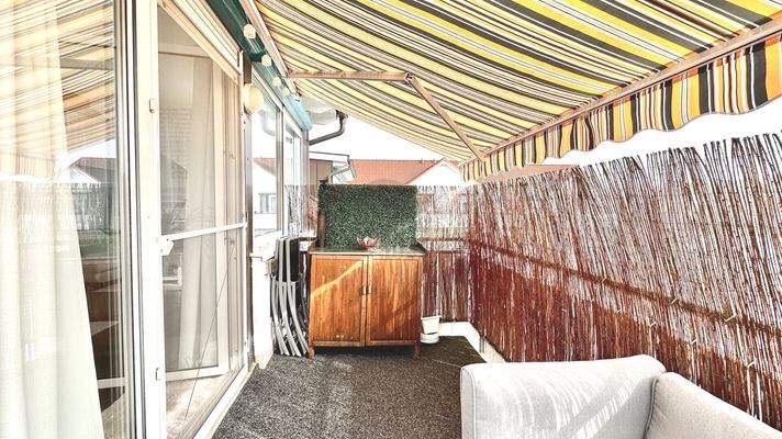 Balkon zum entspannen