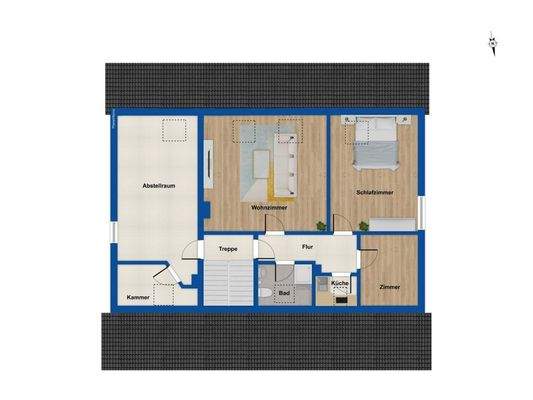 Grundriss Dachgeschoss