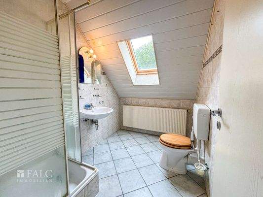Badezimmer Dachgeschoss