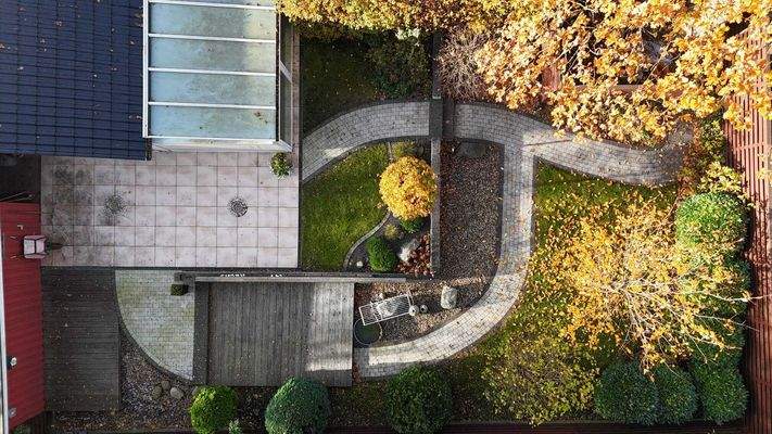 x19 Blick Garten von oben