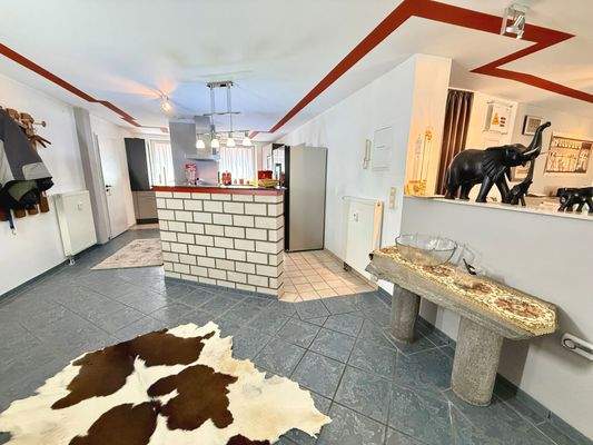 Ansicht Küchentheke