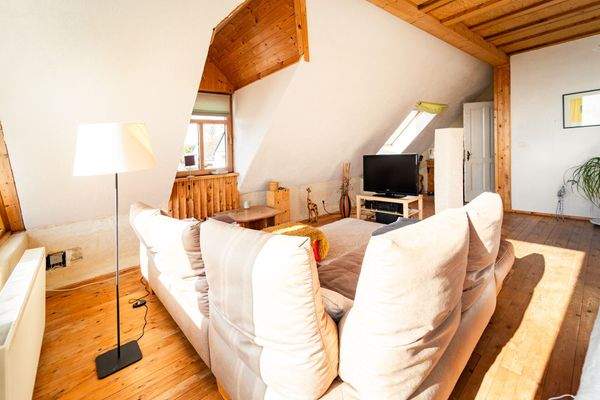 Wohnzimmer der Galerie