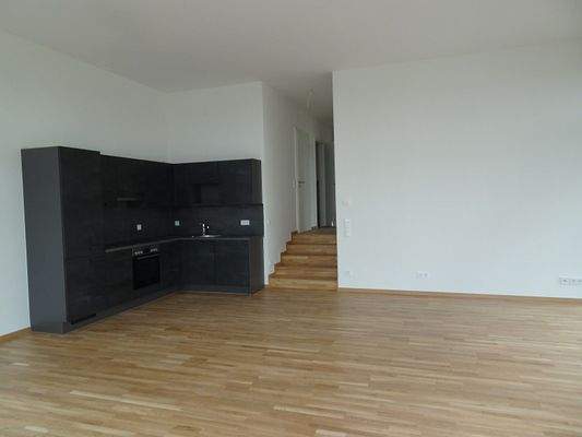 Kochbereich mit Aufgang