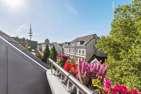 Blick über Eimsbüttel