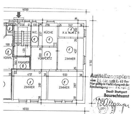 Grundriss zugeschnitten